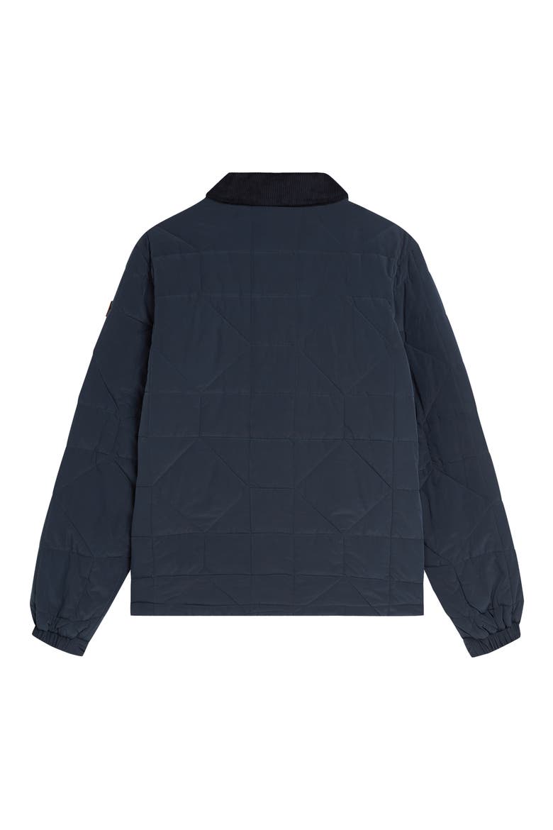 Quilted Geo Jacket, Alternate, color, SKY CAPTAIN