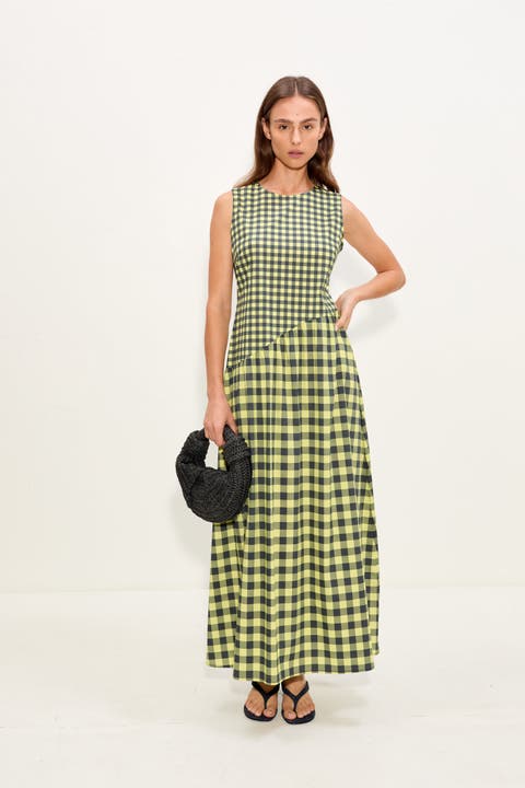 Laurel Poplin Midi Dress