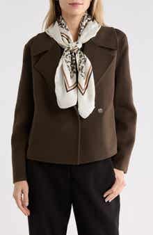 Paisley Satin Square Scarf