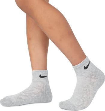 Kids' Swoosh Cushioned Ankle Socks