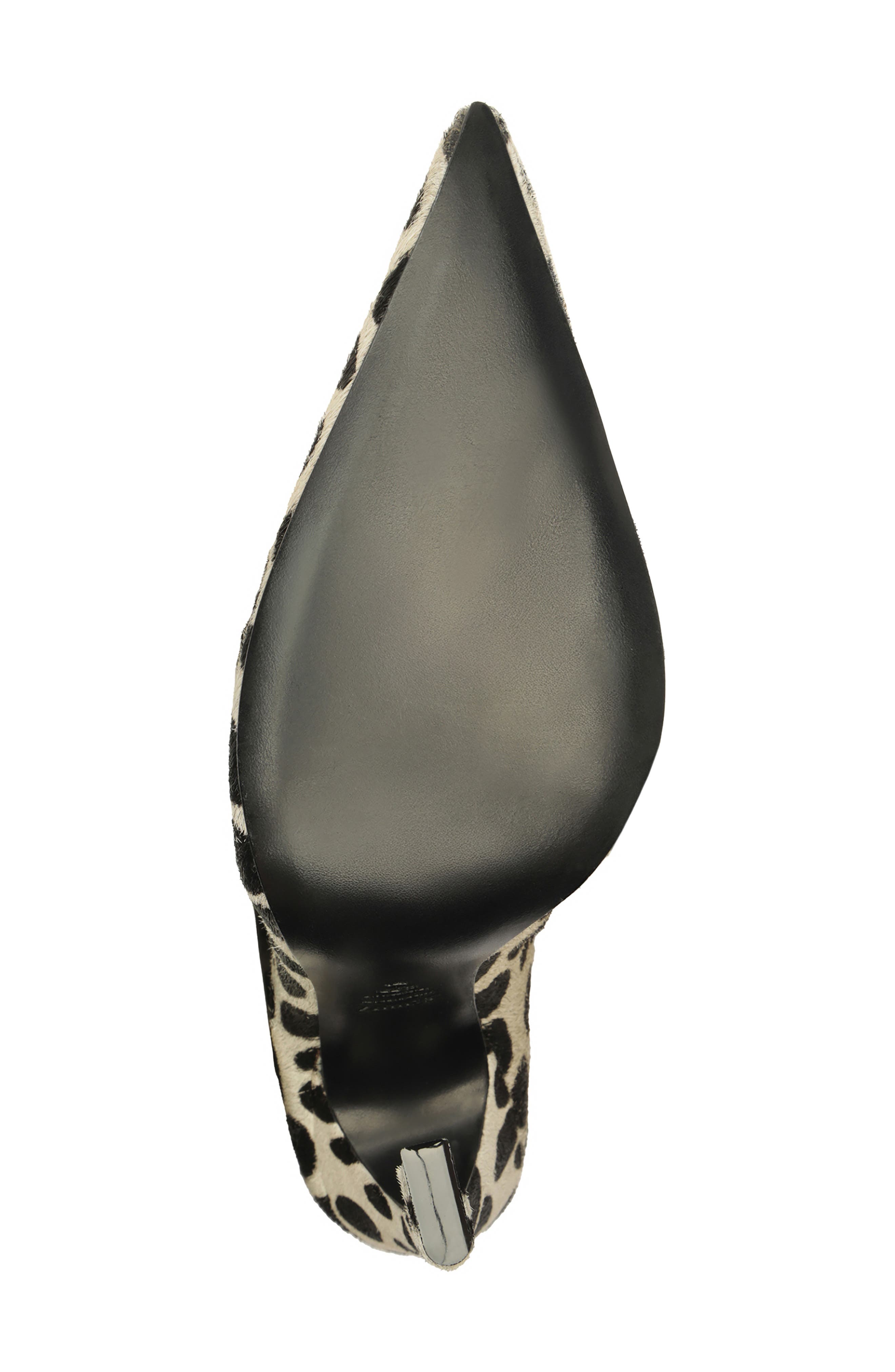 Schutz Maryann Up Genuine Calf HairTall Boot, Alternate, color, White/ Black