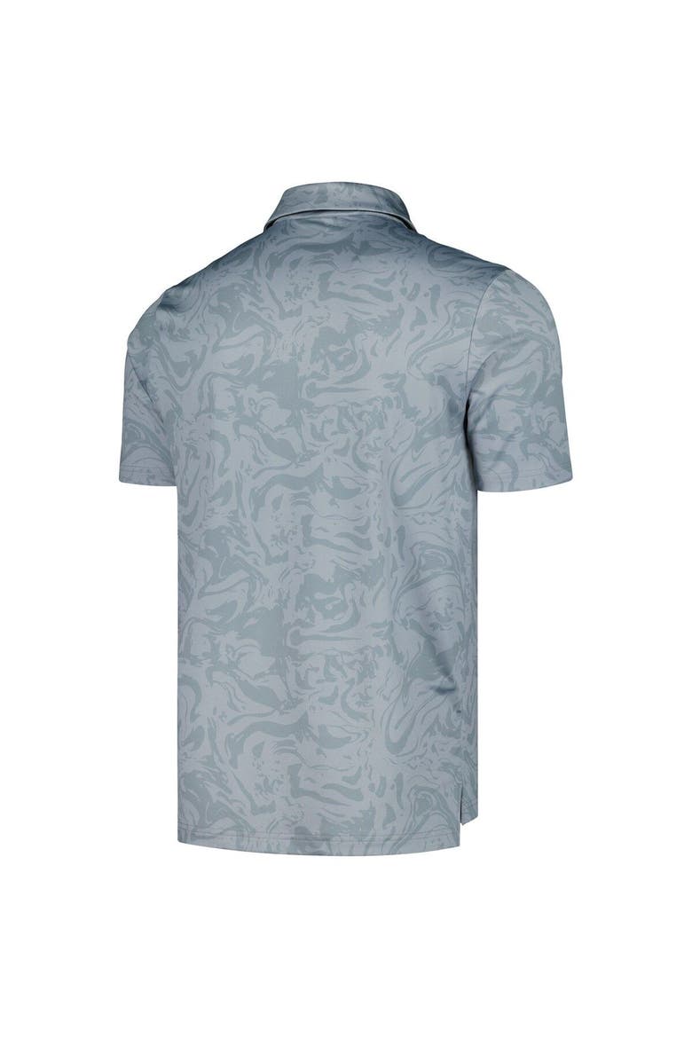 Men's Levelwear Gray TOUR Championship Tilt Polo, Alternate, color, Gray