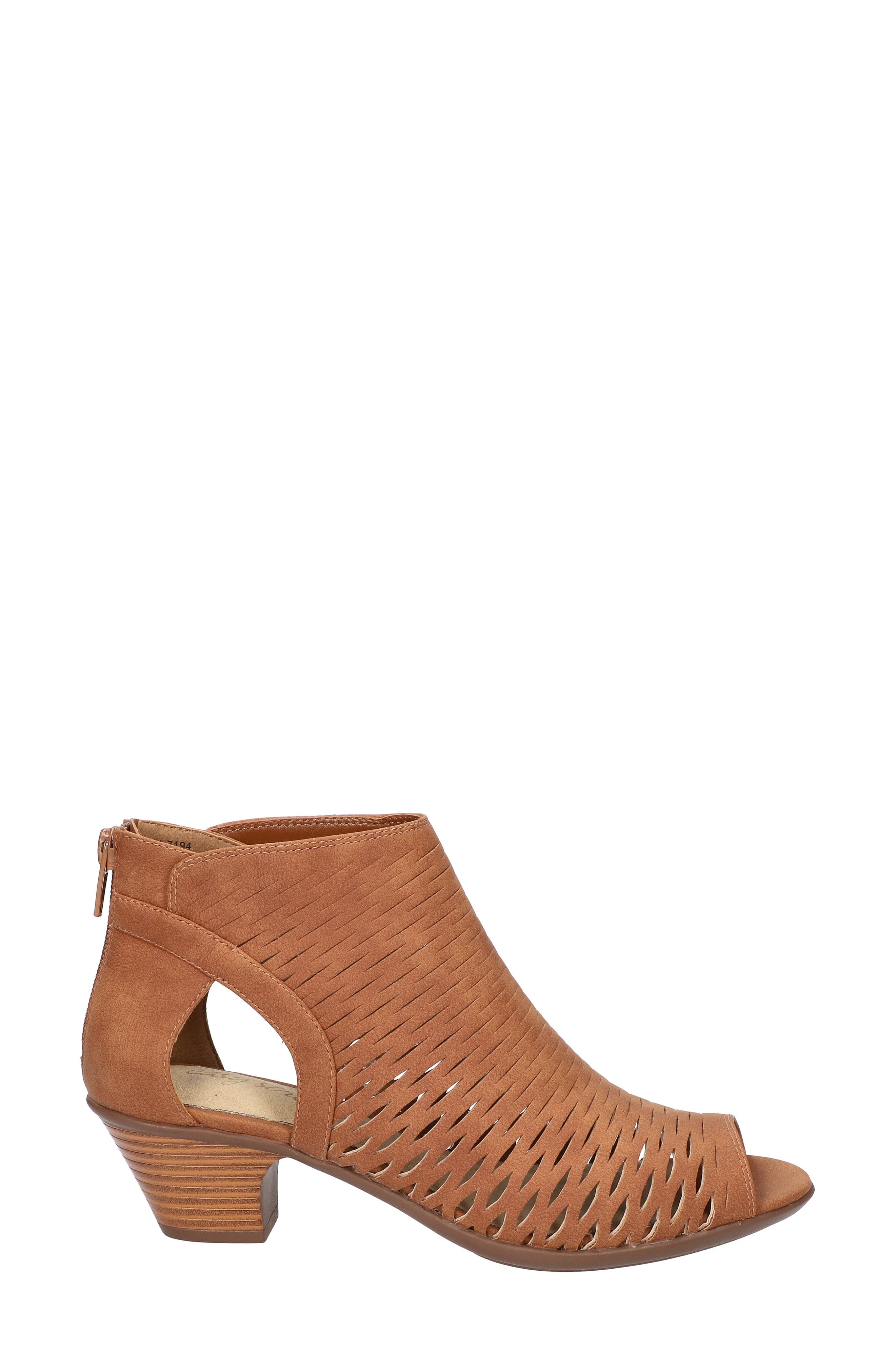 Sunrise Cutout Bootie Sandal, Alternate, color, TAN