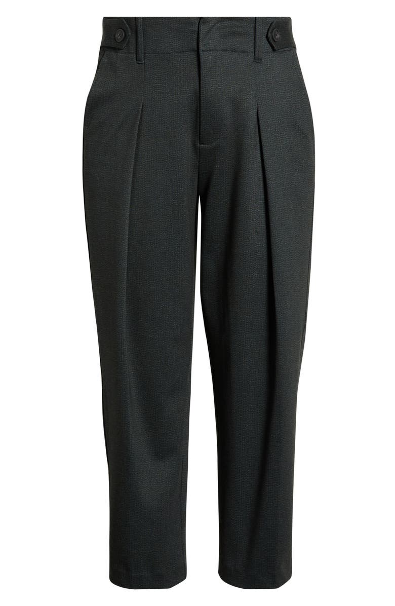 Liverpool Tailored Tab Waist Pants, Alternate, color, Smoky Charcoal Herringbone