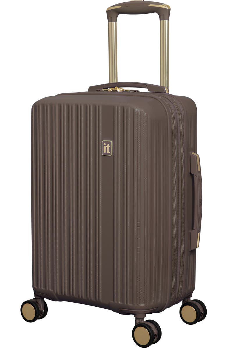IT LUGGAGE Luxuriant 27-Inch Hardside Checked Expandable Spinner, Main, color, Falcon Haze