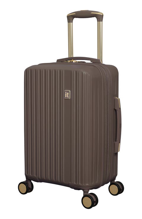 Luxuriant 27-Inch Hardside Checked Expandable Spinner