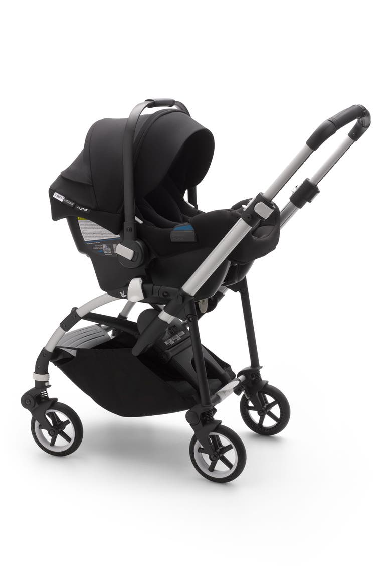 Bee Stroller to Turtle One Car Seat Adaptor, Alternate, color, BLACK ALUMINIUM