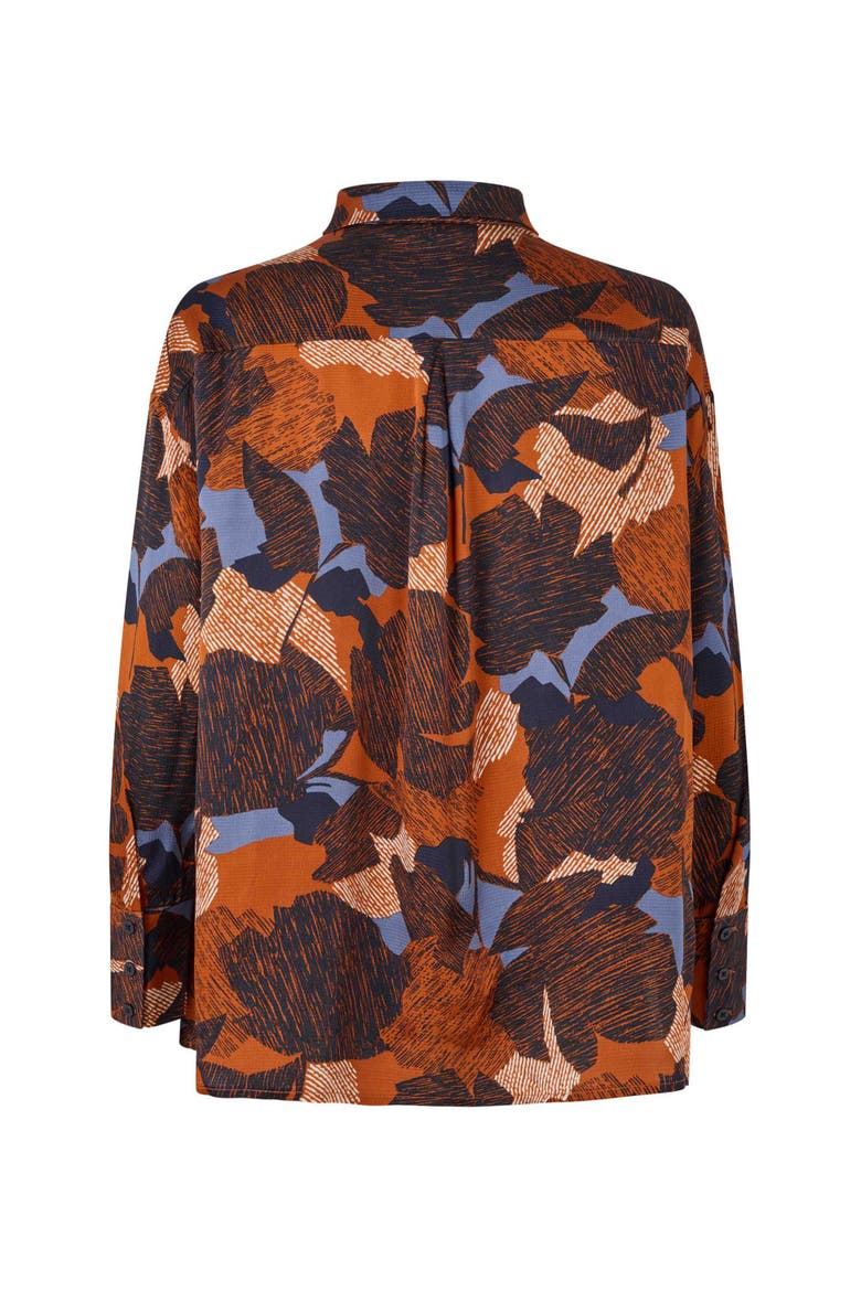 MaIfo Long Sleeve Collared Shirt, Alternate, color, Autumnal