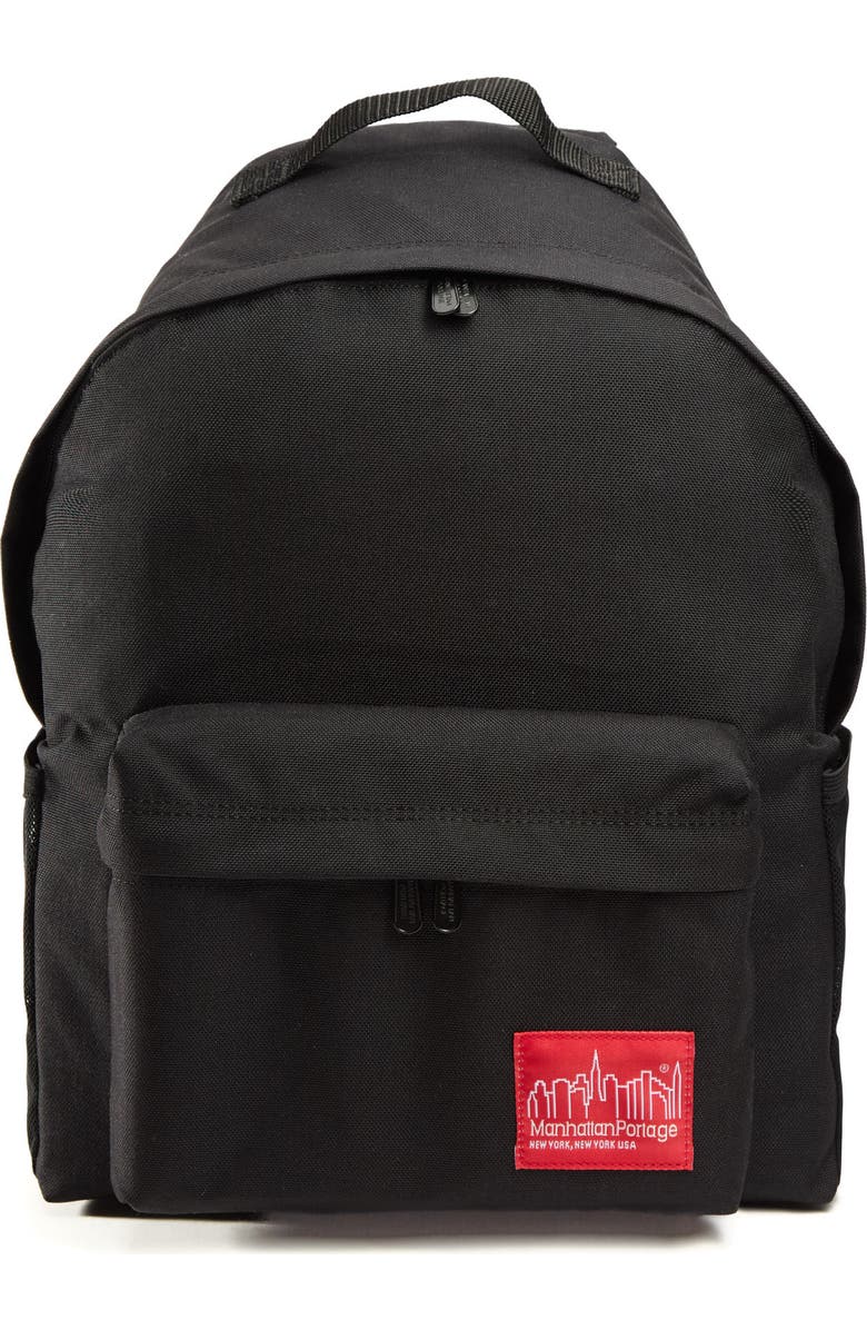 Manhattan Portage Big Apple Backpack, Main, color, Black