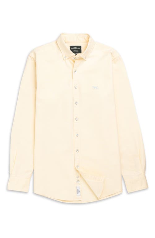 Rodd & Gunn Gunn Oxford Sports Fit Shirt In Yellow