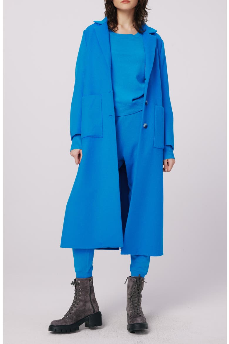 Nene Wool Coat, Main, color, BRIGHT BLUE