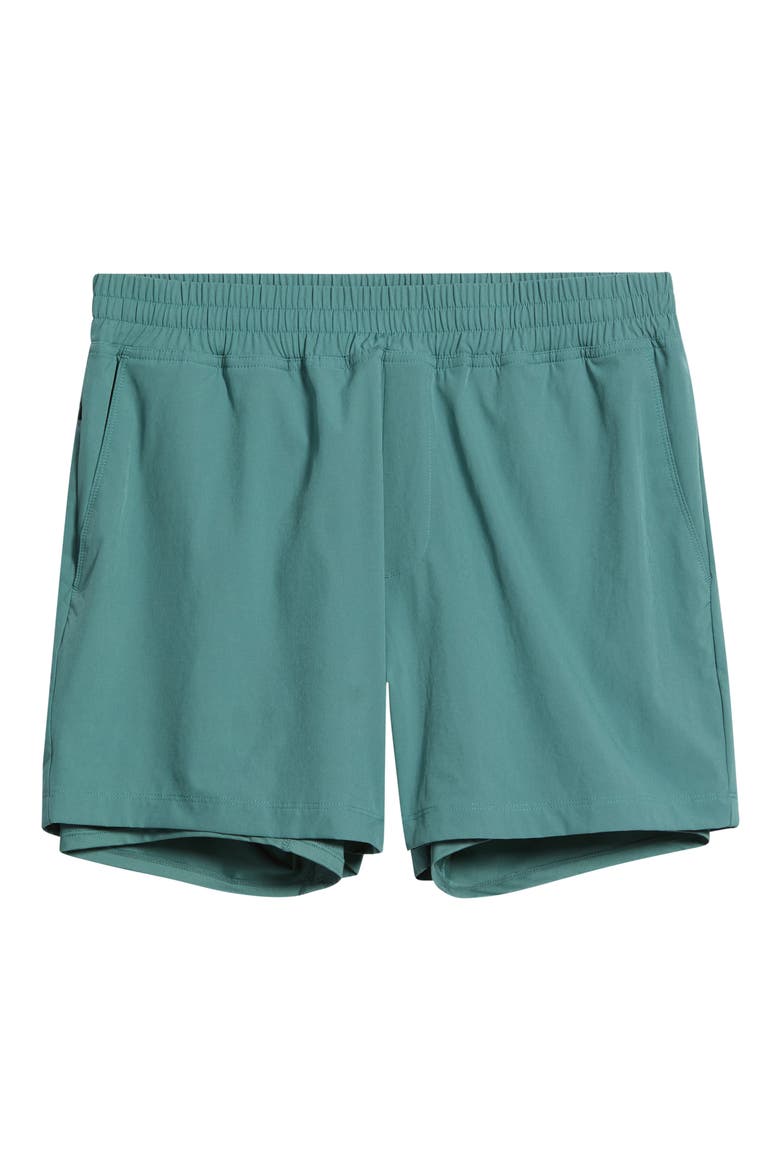 Circuit Lined Training Shorts, Alternate, color, TEAL TITANIC
