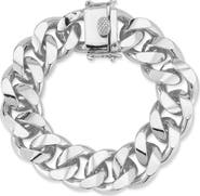 CHLOE AND MADISON Bold Curb Chain Bracelet