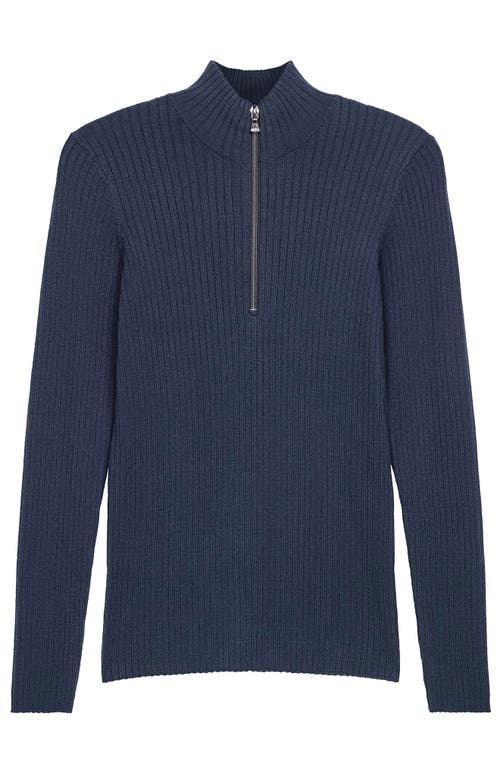 Anatomie Stacey Ribbed Sweater In Blue