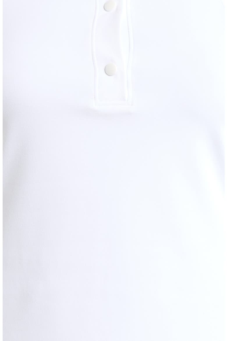 Cloud Club Sleeveless Polo Top, Alternate, color, BRILLIANT WHITE