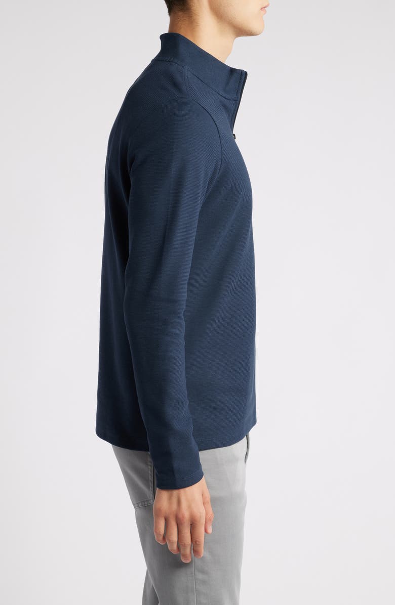 Robert Barakett Karuna Half Zip Pullover, Alternate, color, Navy
