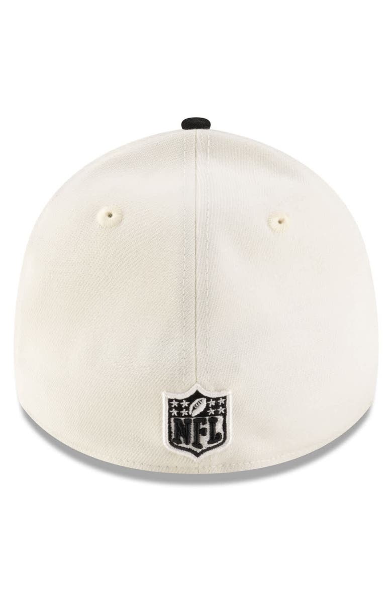 New Era Men's New Era Cream/Black New Orleans Saints 2025 NFL Draft 39THIRTY Flex Hat, Alternate, color, Cream