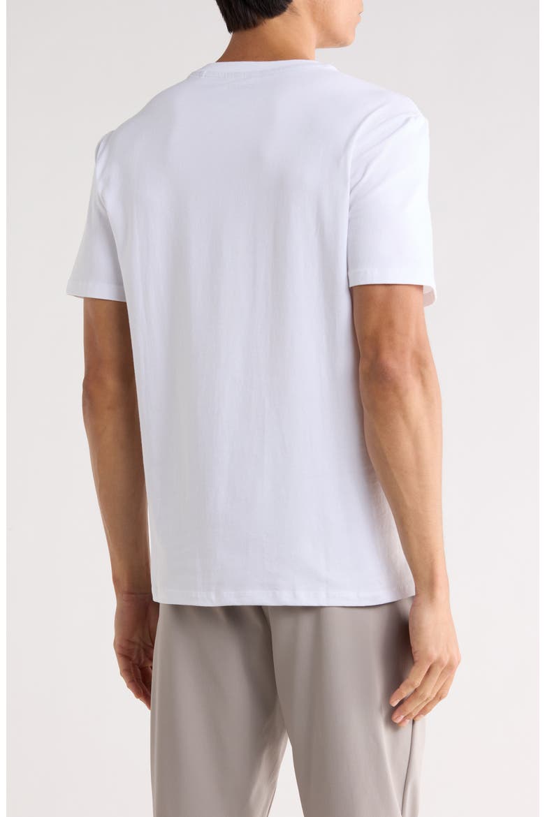 Shadow Embossed Graphic T-Shirt, Alternate, color, WHITE