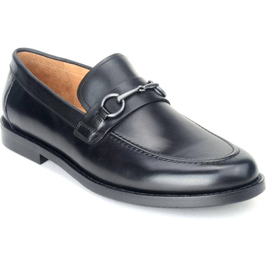 Warfield & Grand Darren Apron Toe Bit Loafer in Black  product