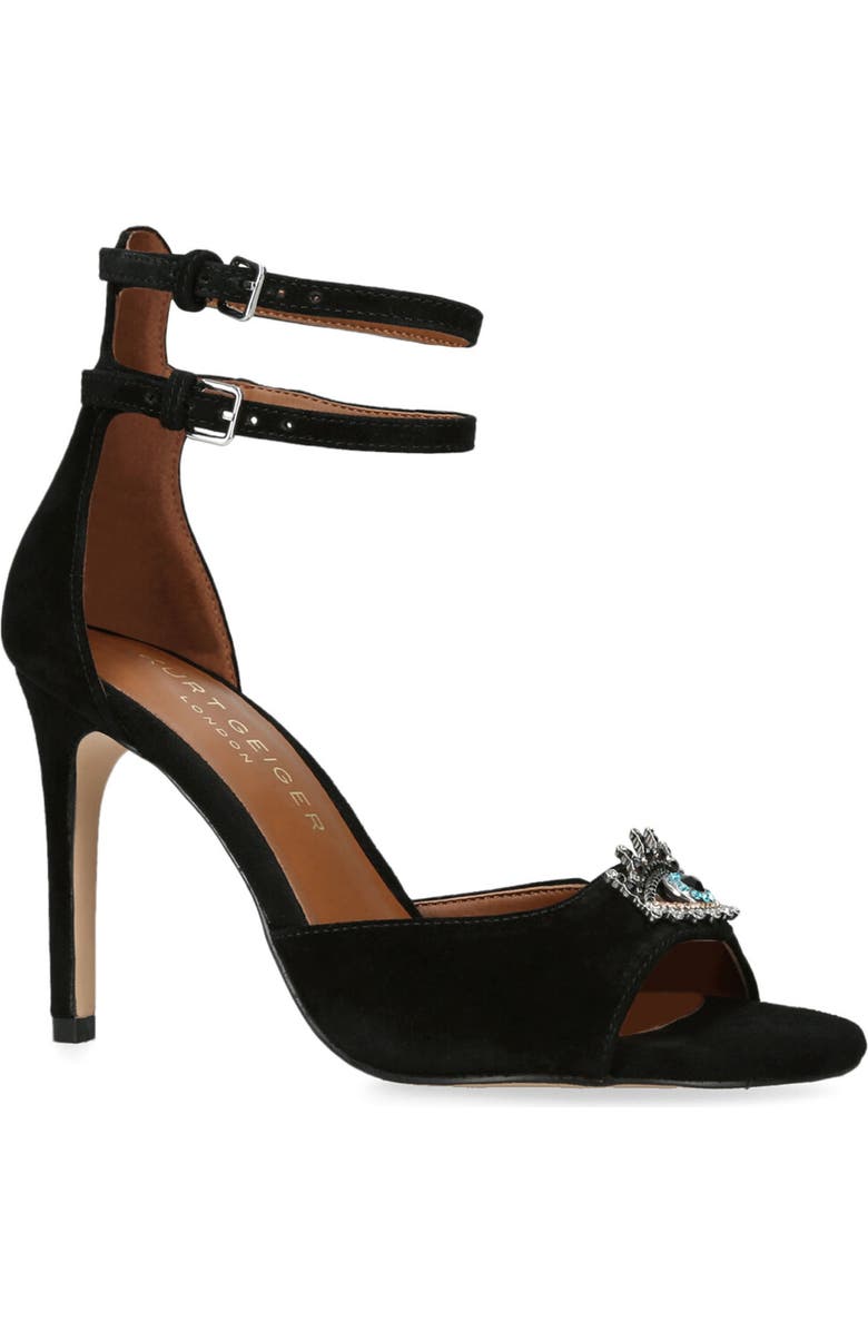 Kurt Geiger London Olive Evil Eye Ankle Strap Sandal, Main, color,