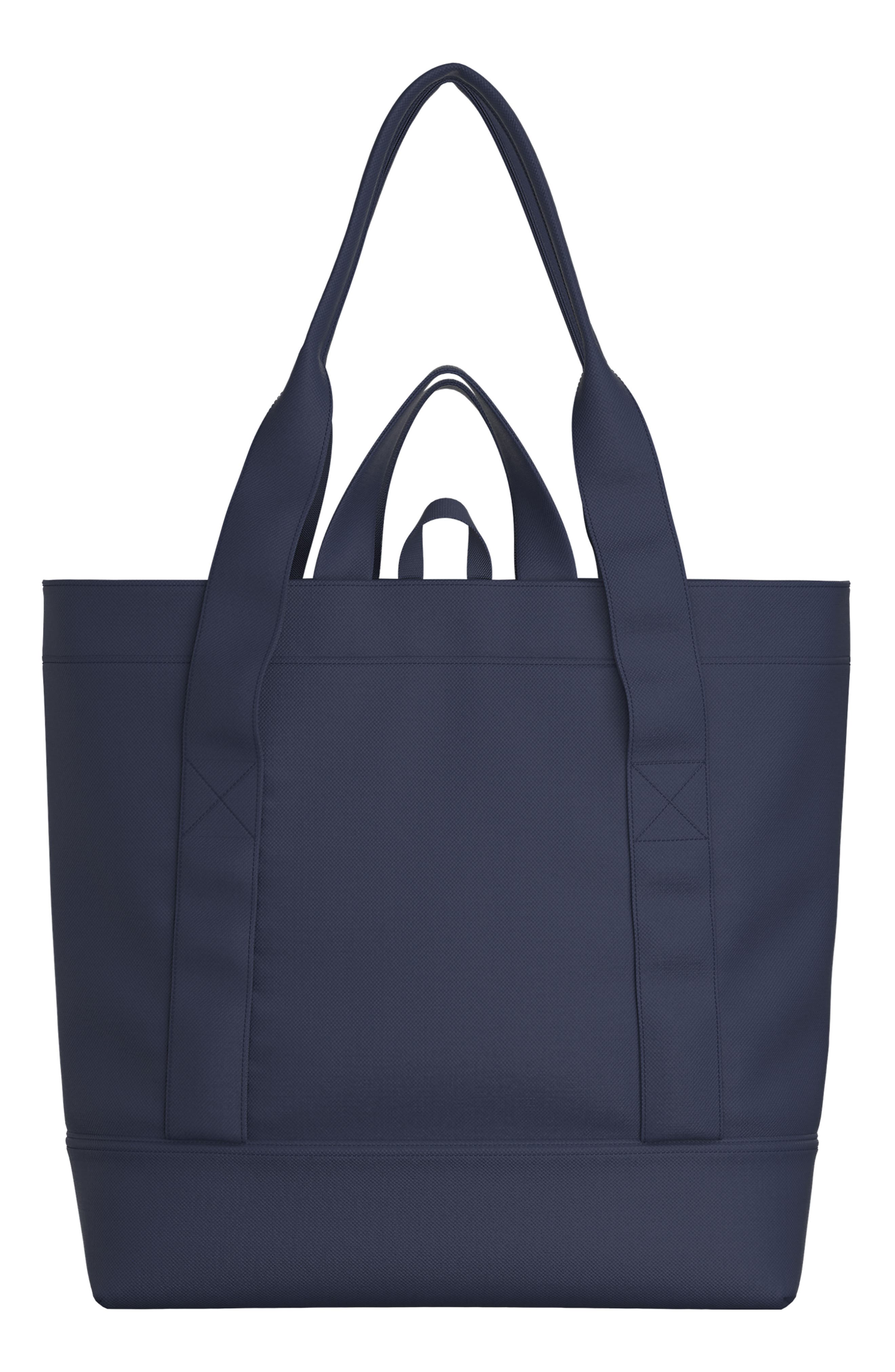 adidas Canvas Court Tote Bag, Alternate, color, Dark Blue