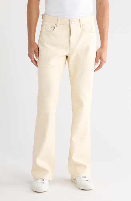 Leather Flare Pants
