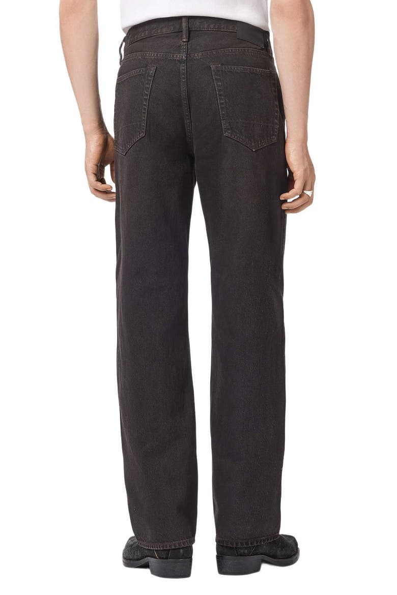 Mullen Relaxed Leg Jeans, Alternate, color, OVERDYED BROWN