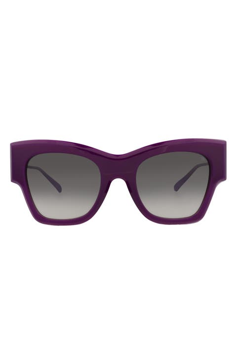 53mm Square Sunglasses