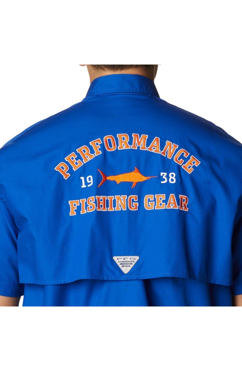 Columbia Men's Columbia Royal Florida Gators Bonehead Button-Up Shirt, Alternate, color, Royal