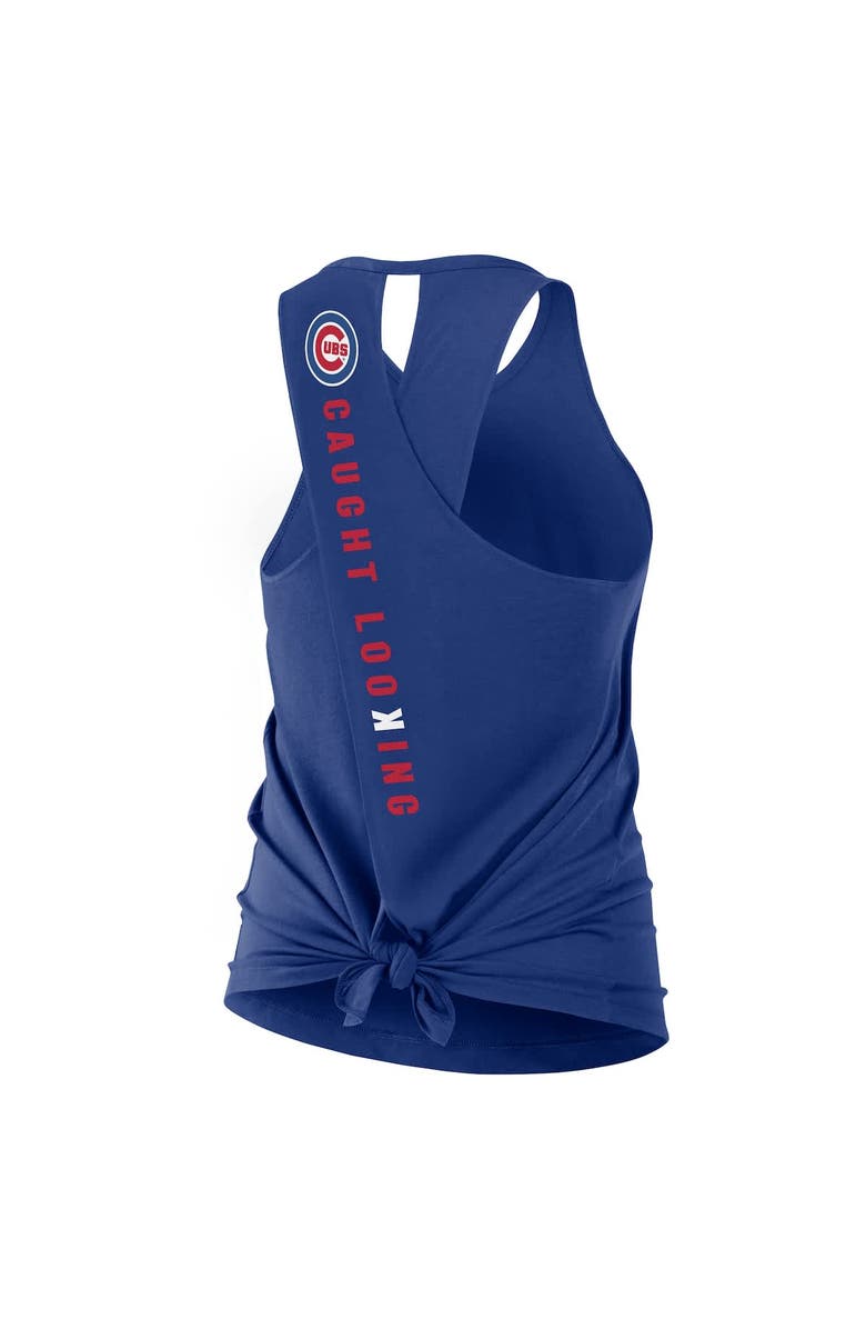 Nike Women's Nike Royal Chicago Cubs Crisscross Performance Tank Top, Alternate, color, 