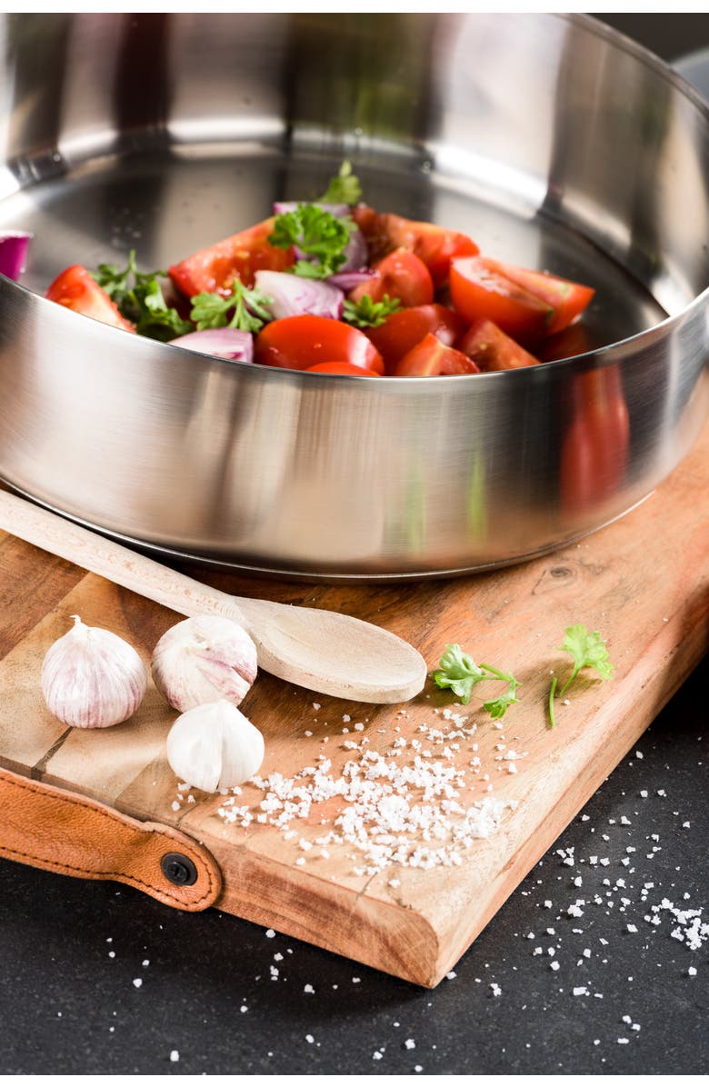 Mepra Stile By Pininfarina Frying Pan - Dual Handles, Alternate, color, Silver