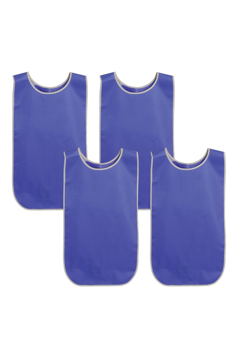 Preschool Sleeveless Art Aprons - Set of 4, Main, color, Blue