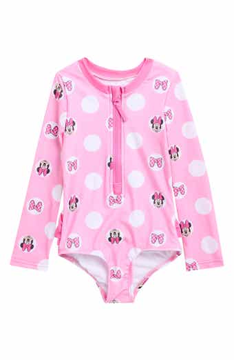 DREAMWAVE Kids' Minnie Mouse One-Piece Rashguard