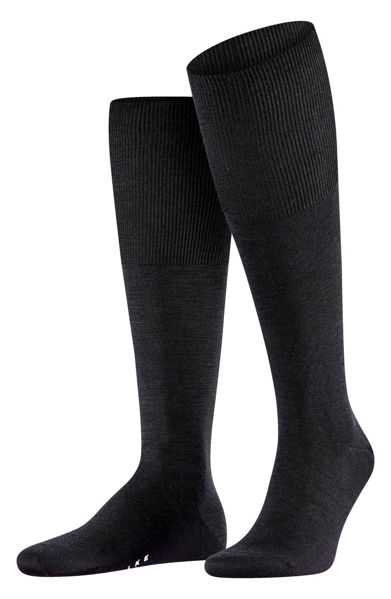 Falke Airport Knee High Socks, Alternate, color, Black