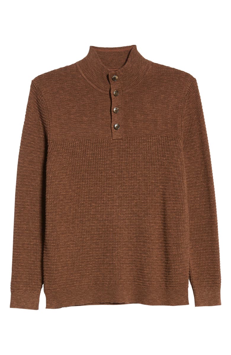 Tommy Bahama Mock Neck Henley Sweater, Alternate, color,