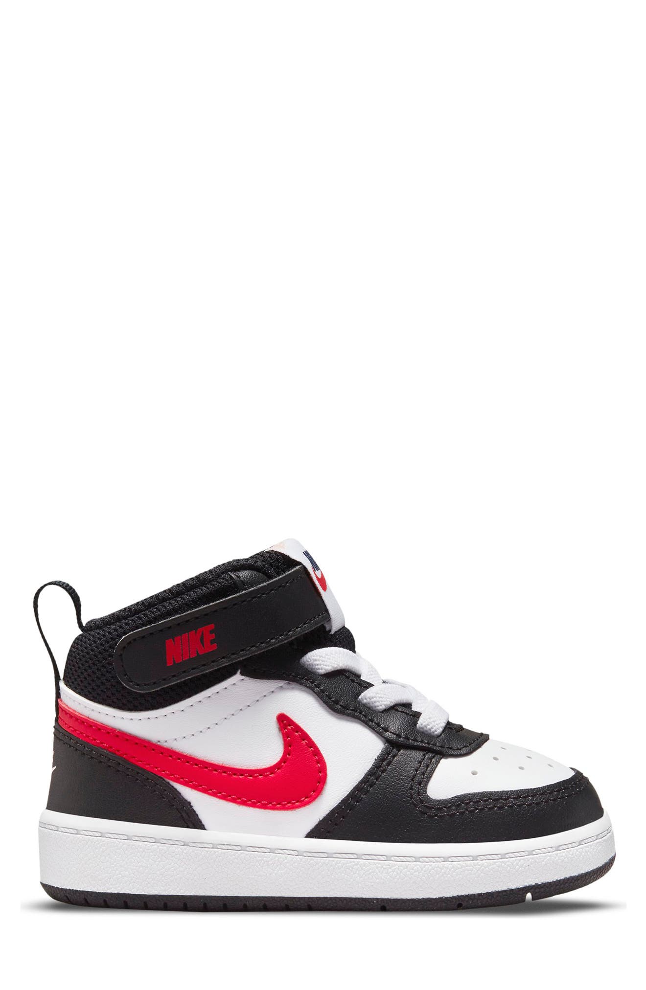 Nike Court Borough High Top Sneaker, Alternate, color, 161 White/Unvred