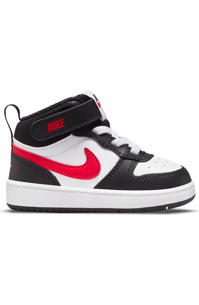 Nike Court Borough High Top Sneaker, Alternate, color, 161 White/Unvred