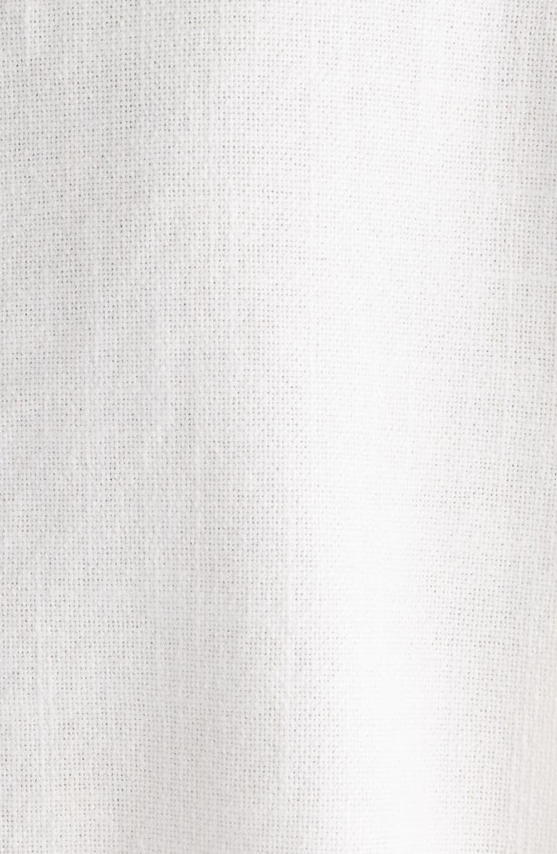 Isabel Marant Étoile Shana Eyelet Embroidered Cotton Tunic, Alternate, color, White