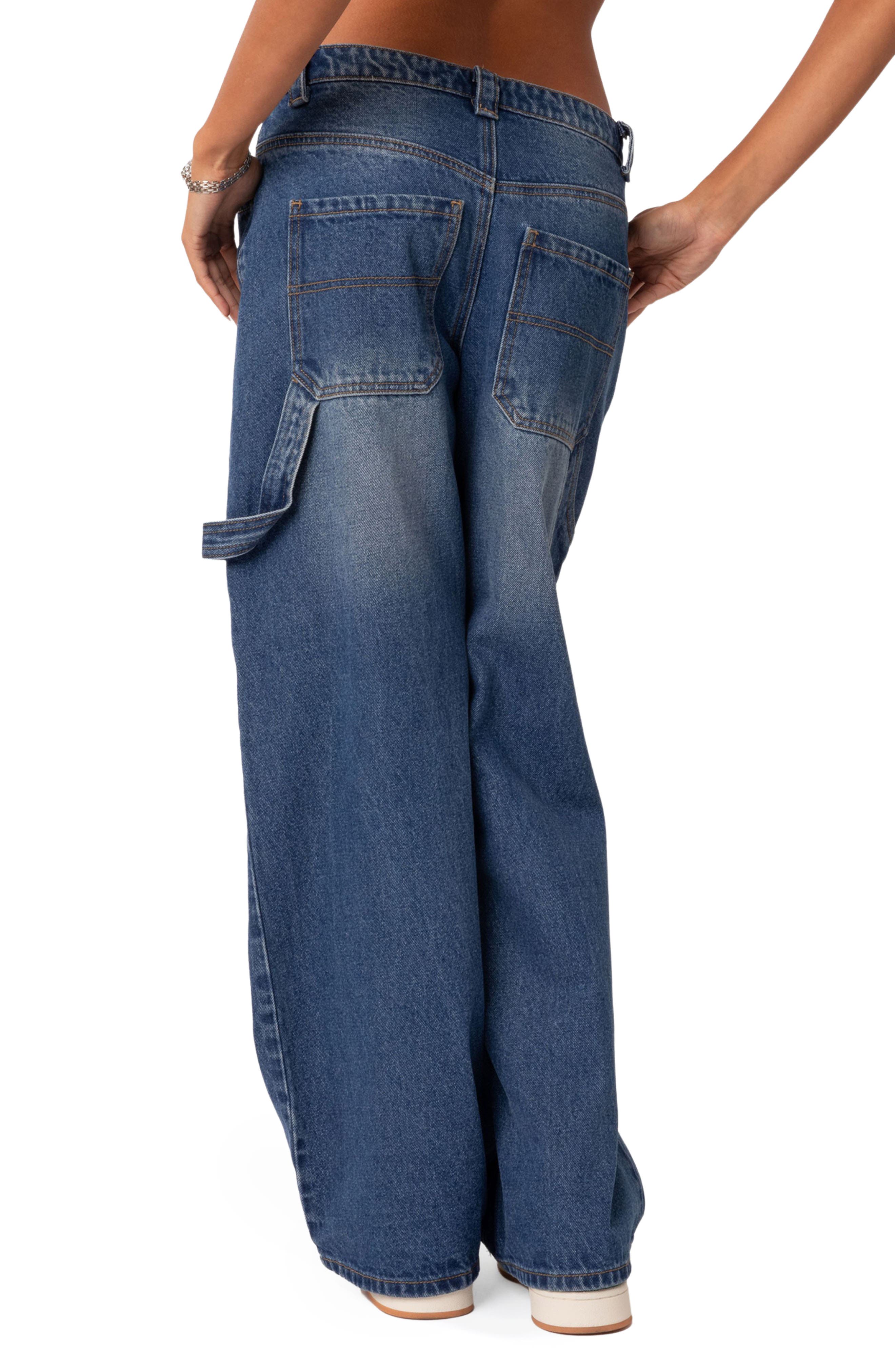 Wide Leg Carpenter Jeans (Women) | Nordstrom