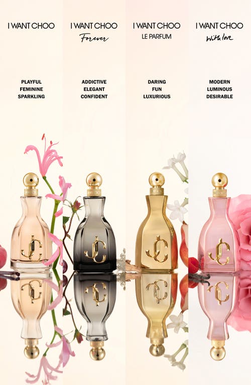 Jimmy Choo I Want Choo With Love Eau De Parfum In Transparent