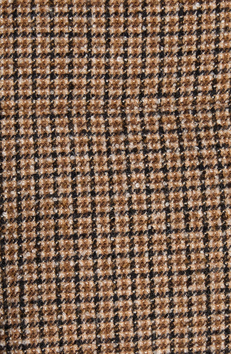 Moncler Seboune Houndstooth Down Jacket, Alternate, color, 