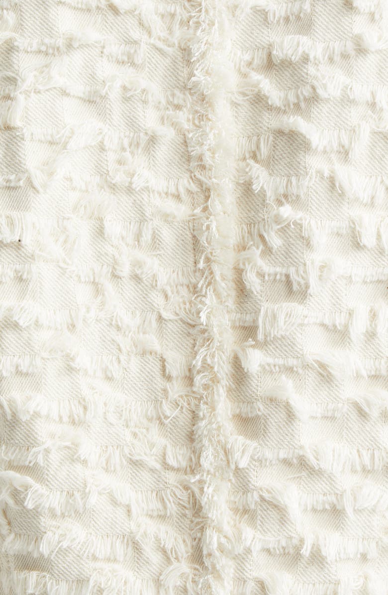 Ulla Johnson Rosalind Cotton Peplum Jacket, Alternate, color, Ivory