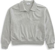 AG Carol Split Neck Knit Pullover