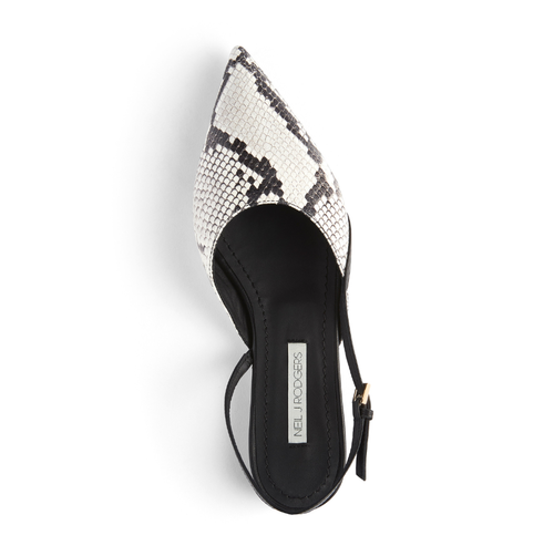 Neil J. Rodgers Hannah Flat In Black White Print