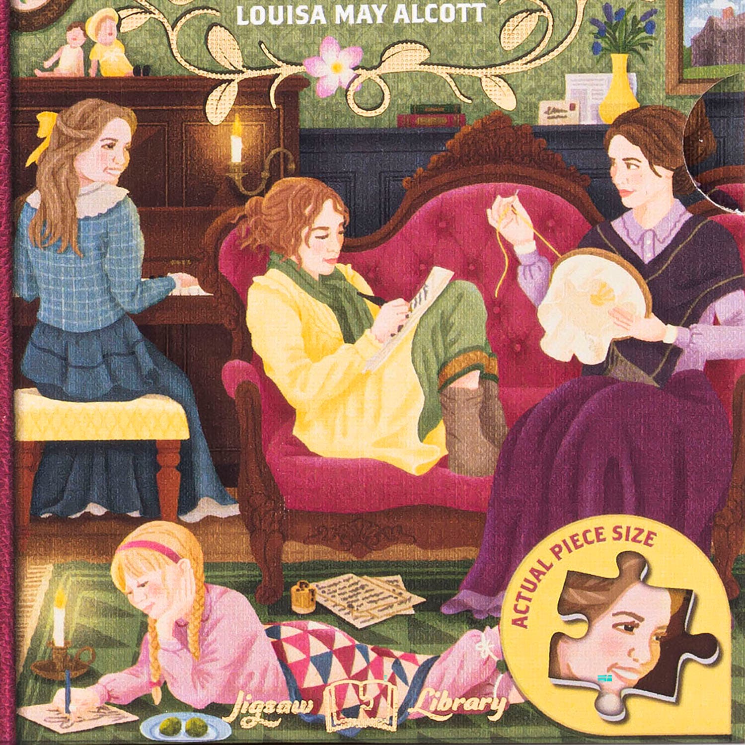Professor Puzzle Library Little Women, 252Pc Doublesided Puzzle | Nordstrom