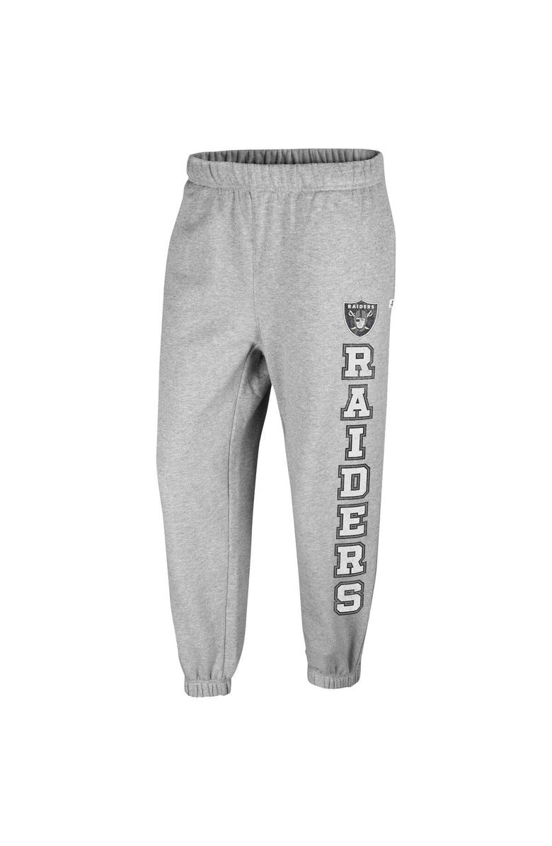 '47 Women's '47 Gray Las Vegas Raiders Double Pro Harper Jogger Sweatpants, Alternate, color, Heather Gray