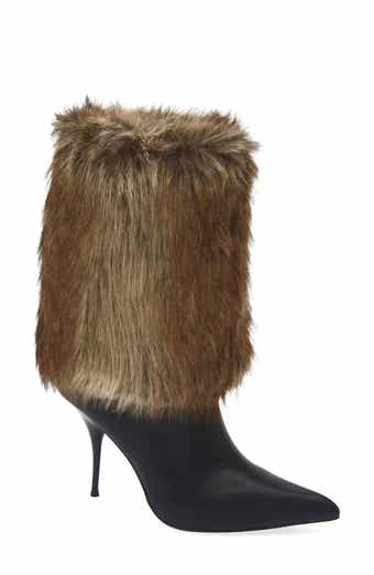 Jeffrey Campbell Thermal Faux Fur Cuff Bootie