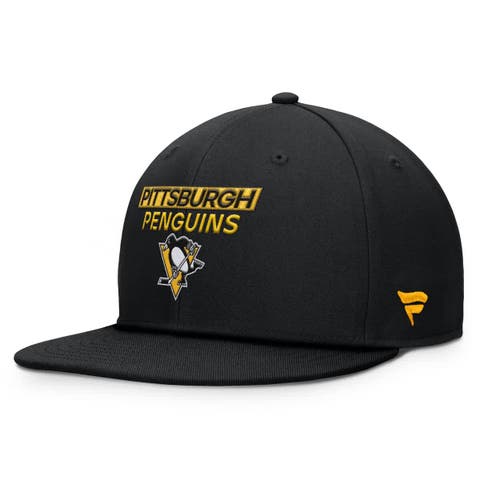 Men's Fanatics Black Pittsburgh Penguins Authentic Pro Prime Snapback Hat