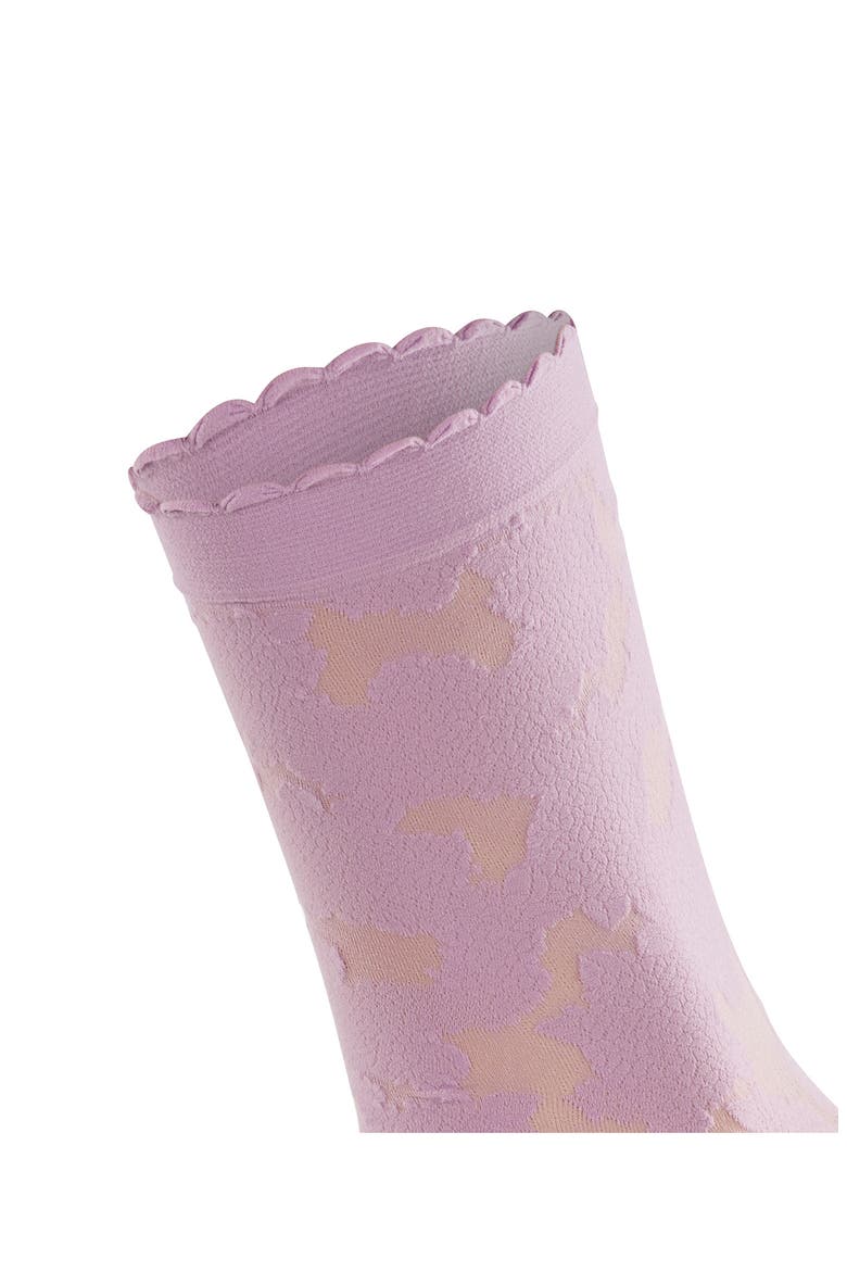 Hydrangea 20 Denier Dress Socks, Alternate, color, MISTY LILAC