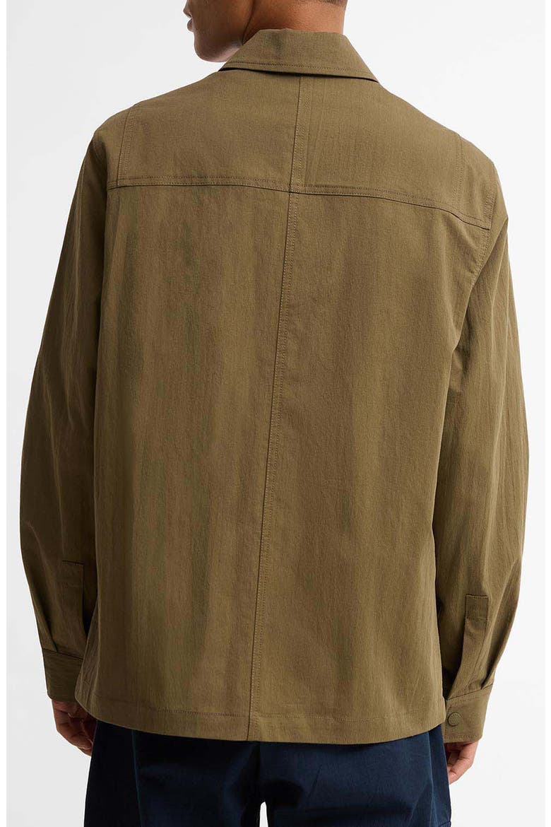 Strickland Textured Cotton Blend Overshirt, Alternate, color, CLAY